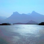 Malampuzha dam at night